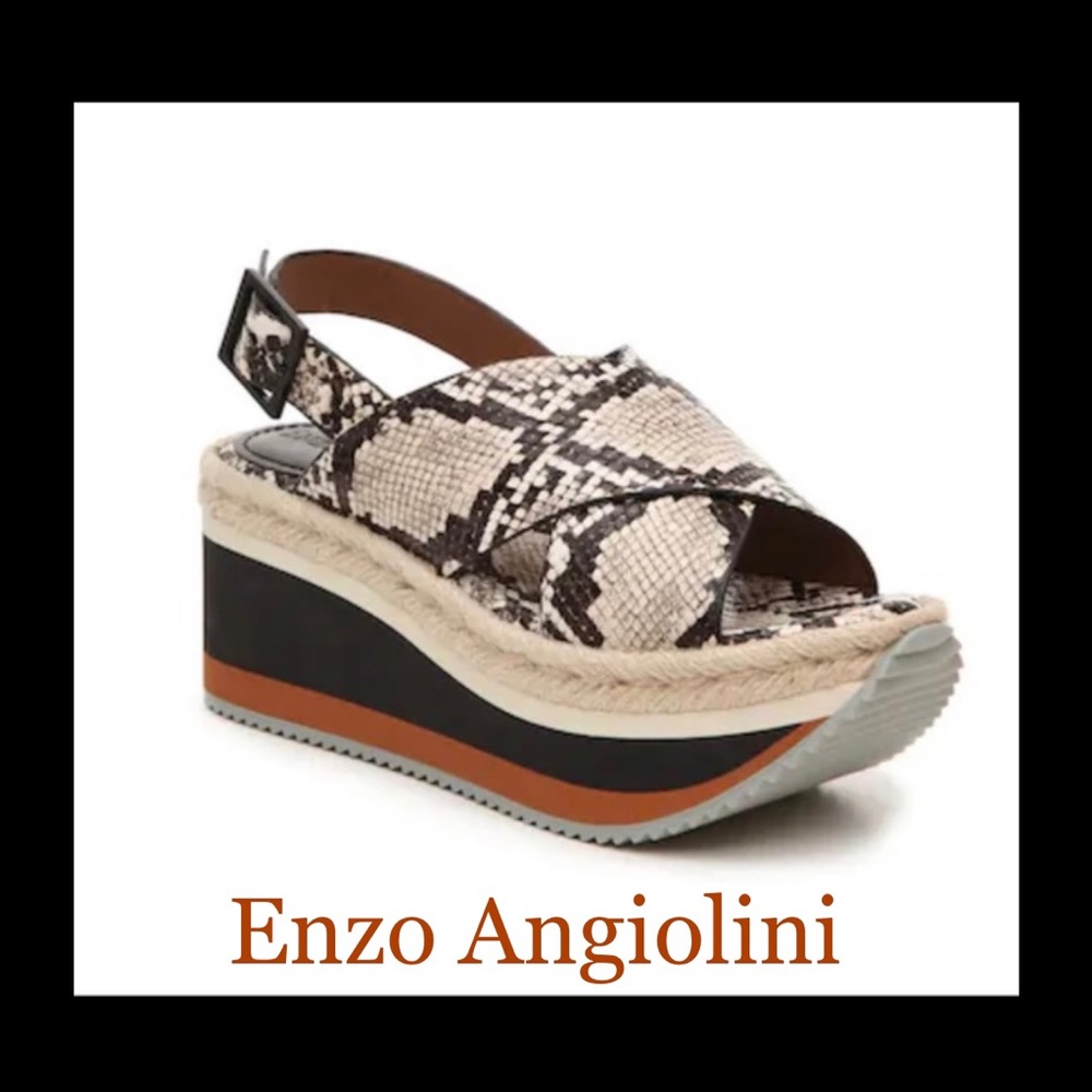 Enzo Angiolini ~ Eva Wedge Sandals